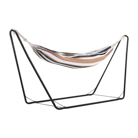 Portable Leisure Hammock with Stand for Garden Outdoor, AI0583AI0585