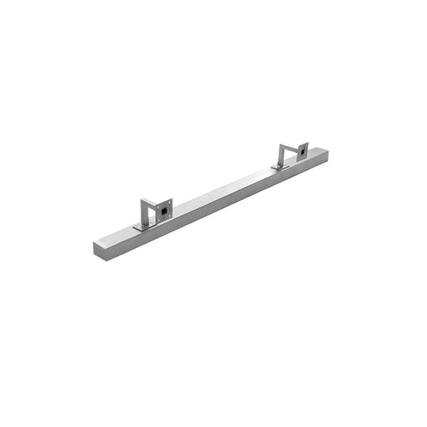 Square Stainless Steel Wall Mounted Handrail with Brackets, PM0534