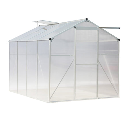 Aluminium Hobby Greenhouse with Window Opening, PM0294PM0295