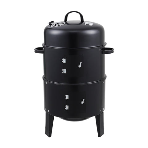 Outdoor BBQ Upright Charcoal Smoker Grill, AI0398