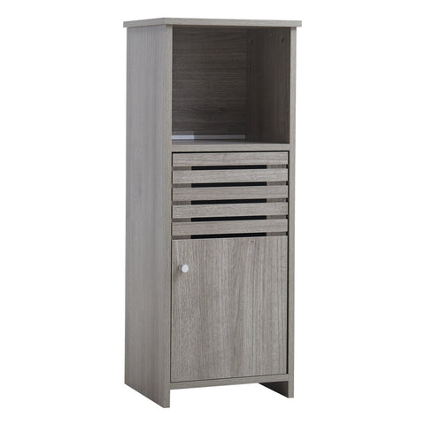 Livingandhome Modern Wooden Freestanding Bathroom Cabinet, FI0535