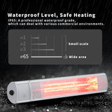 Wall Mount Electric Patio Heater for Outdoor/Indoor Use, LG0658