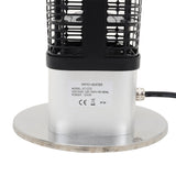 Freestanding Electric Patio Heater Carbon Fibre Heating Portable, LG0768