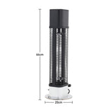 Freestanding Electric Patio Heater Carbon Fibre Heating Portable, LG0768