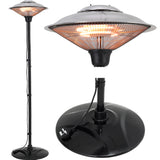 Freestanding Outdoor Heater Electric Adjustable Patio Heater, LG0876