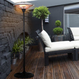 Freestanding Outdoor Heater Electric Adjustable Patio Heater, LG0876