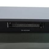 Dark Grey Freestanding Electric Fireplace, PM1106