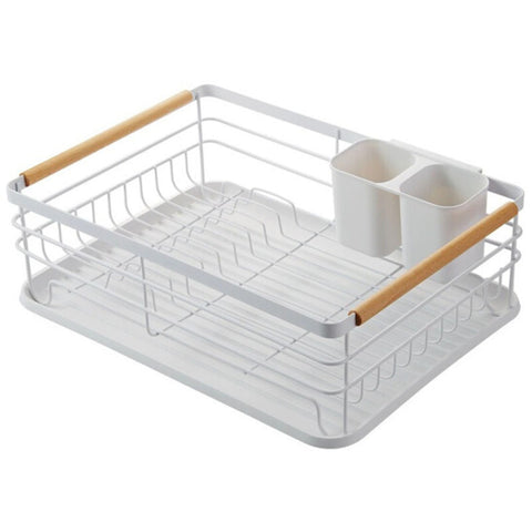 Livingandhome Kitchen Metal Dish Rack Drainer with Removable Drainboard, WH0780
