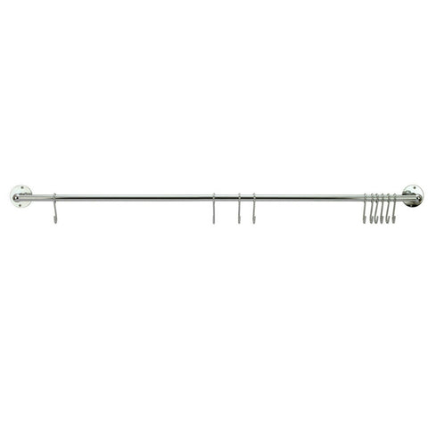 Wall-Mounted Hanging Pot Rack Utensils Hanger with 10 Hooks, WH0862