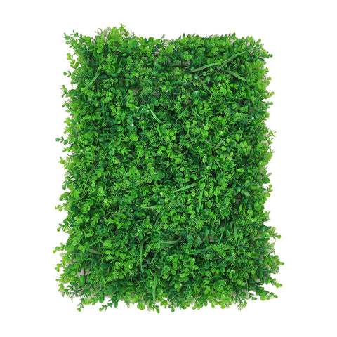 Livingandhome 40x60cm Artificial Plant Hedge Green Wall Panel, SW0447