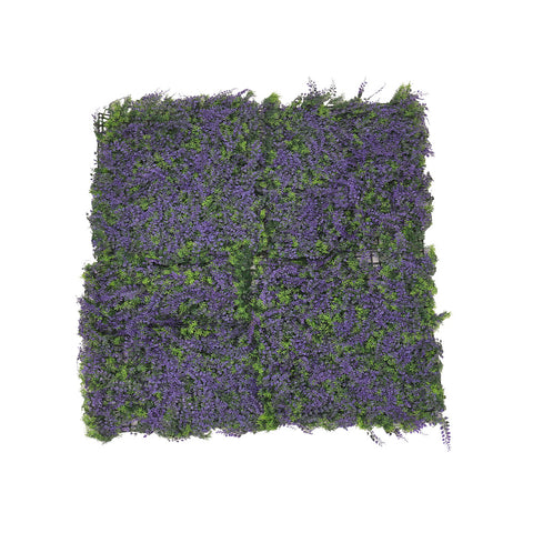 Livingandhome 100x100cm Artificial Plant Grass Panel Greenery Hedge, SW0452
