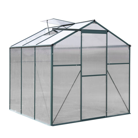 Aluminium Hobby Greenhouse with Window Opening, PM0992PM0993