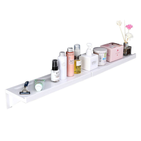 Livingandhome Bathroom Self-Adhesive Shelf Waterproof Shower Rack, WH0899