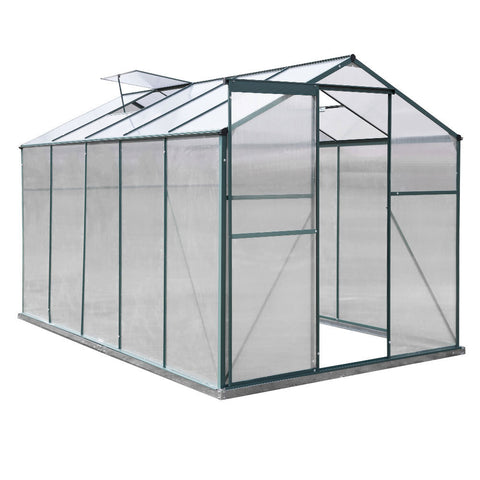 Aluminium Hobby Greenhouse with Window Opening, PM0984PM0985