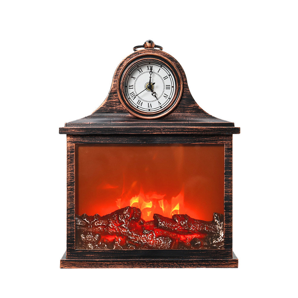 LED Fireplace Lantern Fire Flame Light Home Decor SC0103 EVER