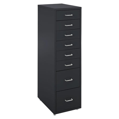 Livingandhome Vertical File Cabinet with Wheels, AI0742
