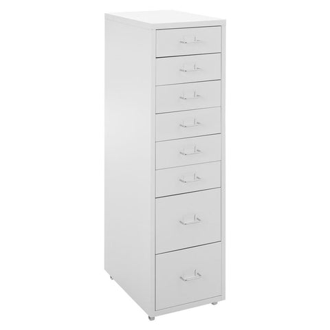 Livingandhome Vertical File Cabinet with Wheels, AI0741