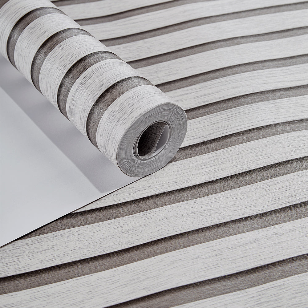 Roll of 3D Slatted Pattern Wallpaper Home Decor, SC2127 – EVER STRONG