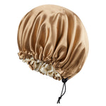 Adjustable Double Layer Satin Sleep Cap, CA300038