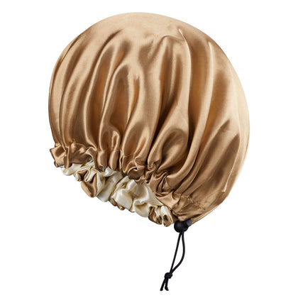 Adjustable Double Layer Satin Sleep Cap, CA300038 (Ver.2)