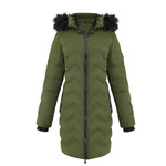 Mid-Length Coat with Detachable Hood, CC060790 (Ver.2)