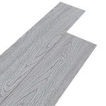 Livingandhome Rustic Style Wood Plank PVC Flooring Set of 36, LG1410