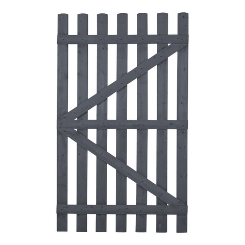 Garden Wood Fence Gate with Latch, LG1426 (Ver. 2)