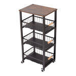 4-Tier Kitchen Storage Trolley, KT0149