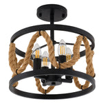 Rustic Metal Ceiling Light, LI210015