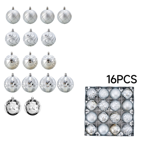 16-Piece Christmas Ornaments for Christmas Tree Decorations, IF320031