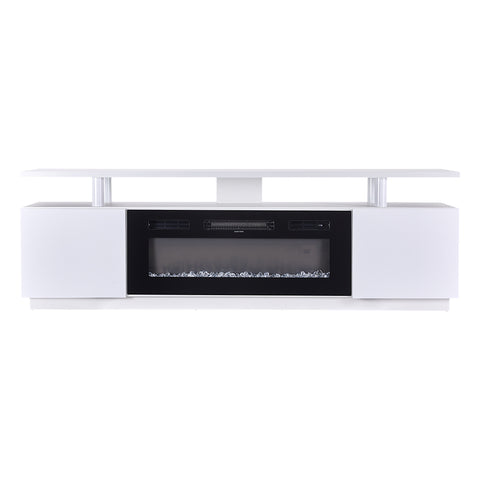 Recessed Electric Fireplace TV Stand with Remote Control, PM1667PM1669