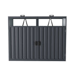 Outdoor Metal Garbage Can Garden Storage Shed, PM1645 (Ver. 2)