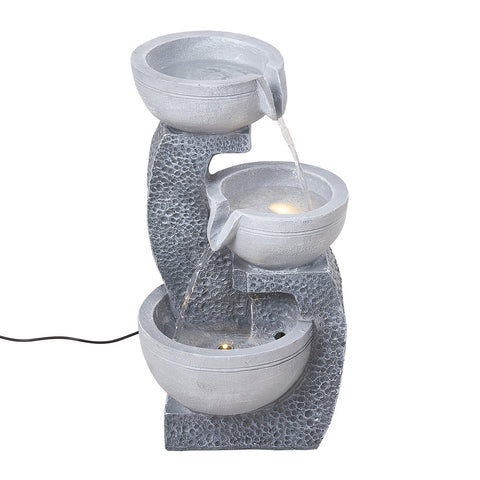 Solar-Powered Water Fountain Outdoor Gardening Decor, GD030031 (Ver.2)