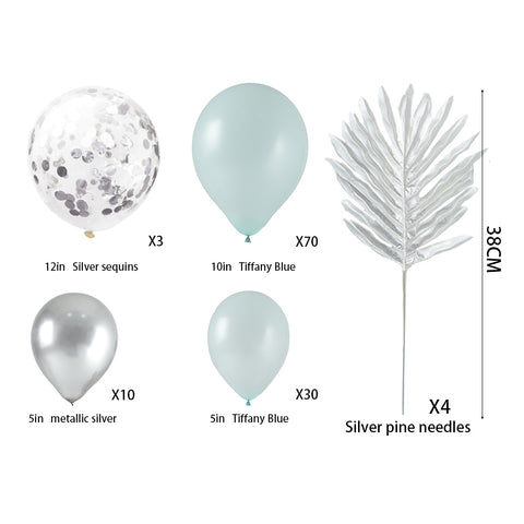 120pcs Balloon Set for Party Festival Backdrop Decoration, SC0567