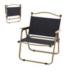 Portable Folding Camping Chair with Armrests, CT0842
