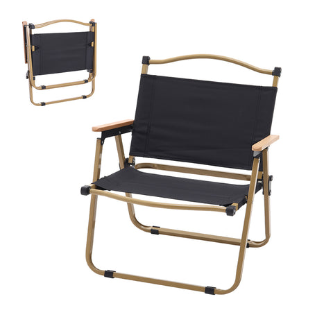 Portable Folding Camping Chair with Armrests, CT0841