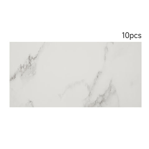 10Pcs Peel and Stick Marble Wall Stickers, SW0980 (Ver.2)