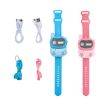 2Pcs Wearable Walkies Talkies Watch Toys for Kids, TE090004