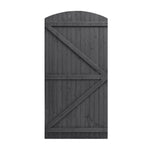 Semi Braced Arch Top Strong Wooden Garden Gate, LG1411