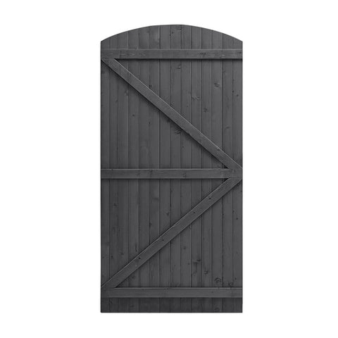 Semi Braced Arch Top Strong Wooden Garden Gate, LG1411