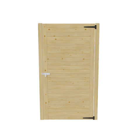 Wooden Garden Gate with Door Latch, MD030040 (Ver.2)