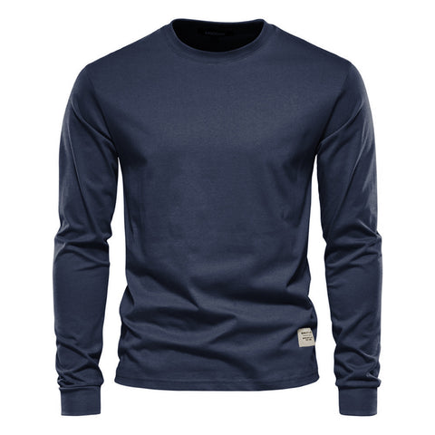 Long-Sleeved Crew Neck T-Shirt, CC290349