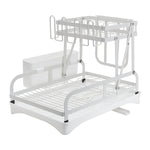 2-Tier Dish Drainer with Drying Tray, WM0067