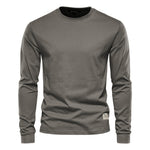 Long-Sleeved Crew Neck T-Shirt, CC290353