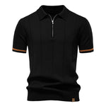 Turn-Down Short-Sleeve Polo Shirt, CC290429