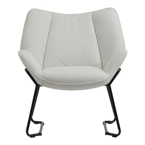 Livingandhome Minimalist Linen Armchair, XY0352