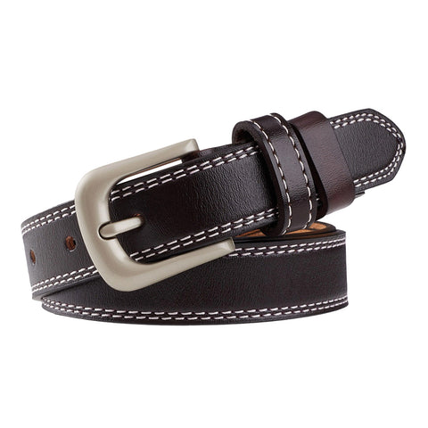 Fashion Pin Buckle Leather Belt Accessory, DQ0037