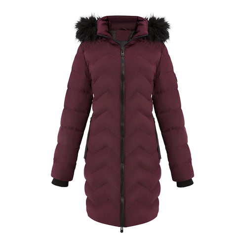 Mid-Length Coat with Detachable Hood, CC060801 (Ver.2)