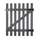 Garden Wood Fence Gate with Latch, LG1424 (Ver. 2)