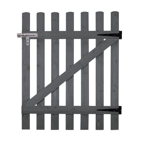 Garden Wood Fence Gate with Latch, LG1424 (Ver. 2)